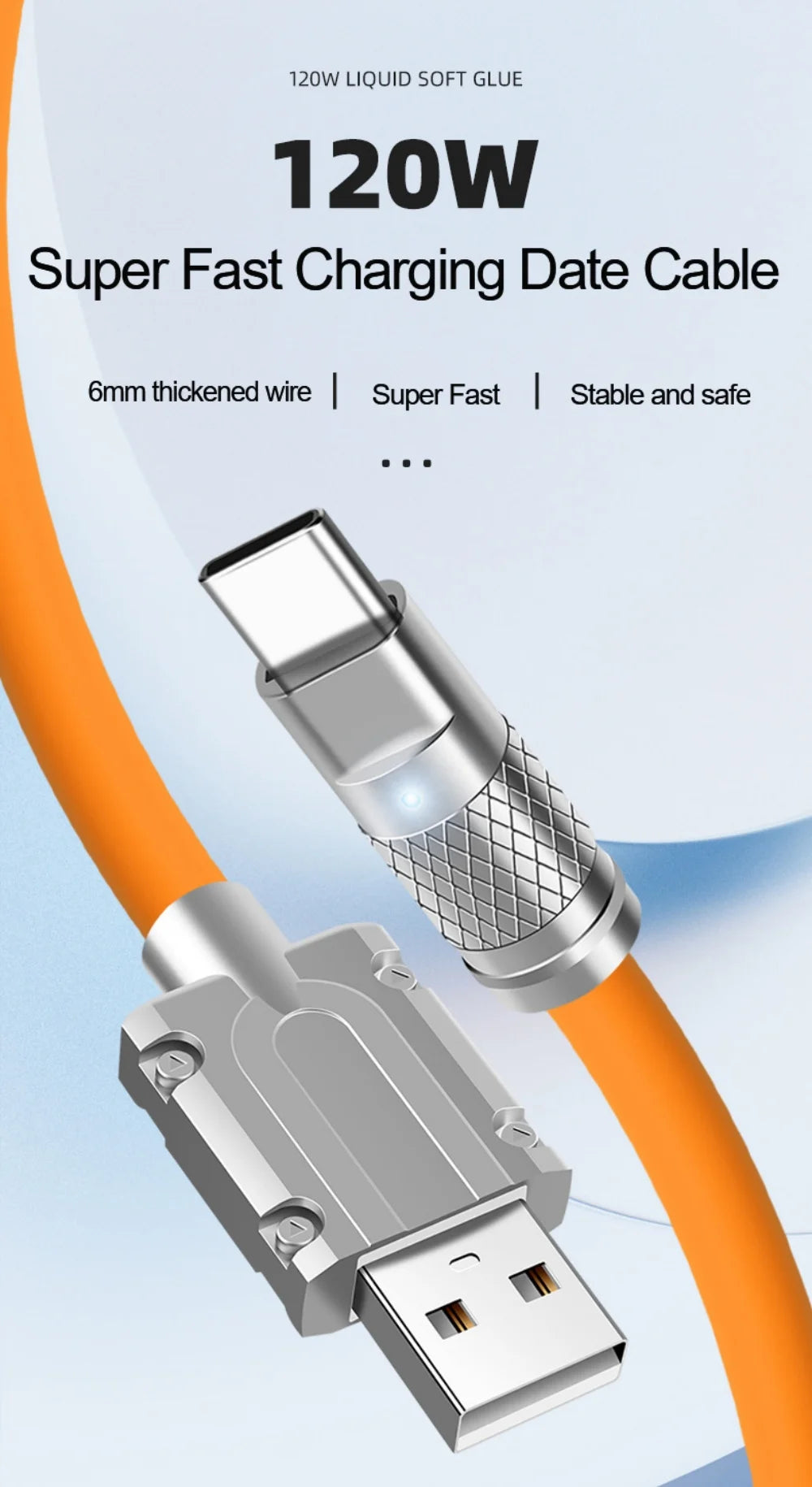 🔥Buy 1 Get 1 Free🔥2 Meter 4-in-1 USB Charging Cable, MAX 60W Fast Charging