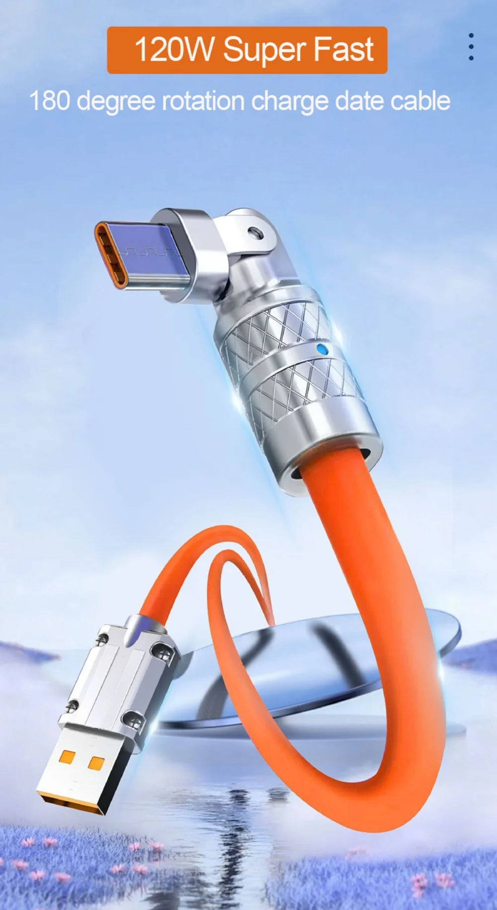 🔥Buy 1 Get 1 Free🔥2 Meter 4-in-1 USB Charging Cable, MAX 60W Fast Charging