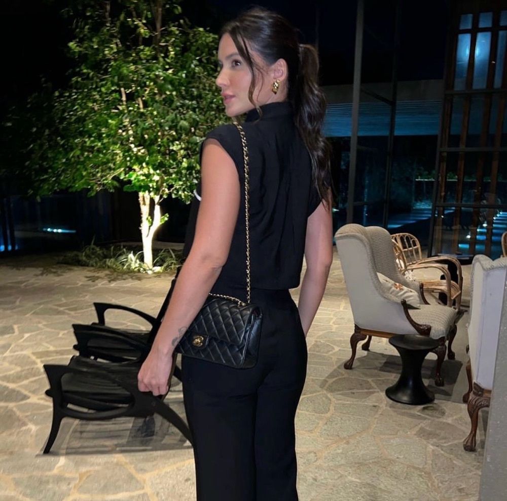 Relaxed Plain Hue Baggy Pants Twin Outfit